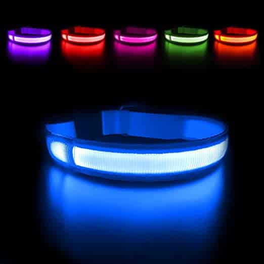 Collier lumineux rechargeable LED